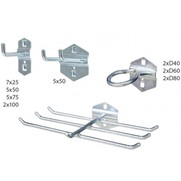 Набор крючков для перфорированной панели 31шт