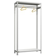 Стеллаж-вешало для одежды SFC 2000х1000х400 2 полки