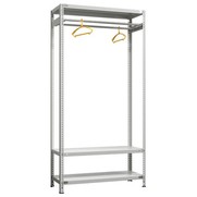 Стеллаж-вешало для одежды SFC 2000х1000х400 4 полки