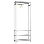 Стеллаж для одежды SFC 2500х1000х400 4 полки