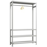 Стеллаж-вешало для одежды SFC 2000х1200х400 4 полки