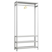 Стеллаж для одежды SFC 2500х1200х400 4 полки