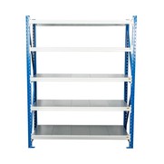 Стеллаж стационарный СТ-4 250x90x700 5 полок