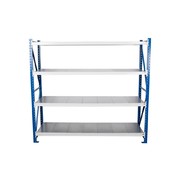 Стеллаж стационарный СТ-4 250x90x800 4 полки