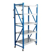 Стеллаж мобильный СТ-4 250x90x900 5 полок