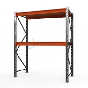 Грузовой стеллаж ОПТИМА, 2000x1250x785 мм, с настилом, фанера