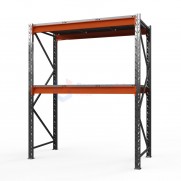 Грузовой стеллаж ОПТИМА, 2000x2500x785 мм. 2 яруса, металл