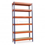 Стеллаж металлический Профи-Т 3000x1845x1005 мм. Полки: фанера 6 шт.