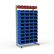 Стеллаж односторонний №23 (1835 х 950 х 510) мм