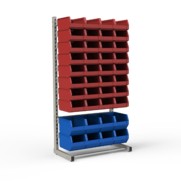 Стеллаж односторонний №38 (1835 х 950 х 510) мм