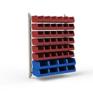 Стеллаж для пластиковых ящиков №180 (1370 х 950 х 63)