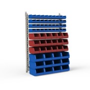 Стеллаж настенный №189 (1370 х 950 х 63)