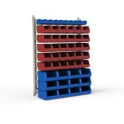 Стеллаж настенный №196 (1370 х 950 х 63)