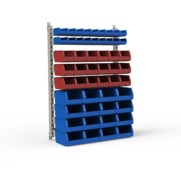 Стеллаж настенный №198 (1370 х 950 х 63)