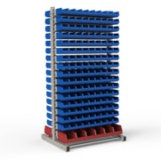 Стеллаж 2-х сторонний №86 (1835 х 950 х 760) мм