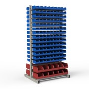 Стеллаж 2-х сторонний №87 (1835 х 950 х 760) мм