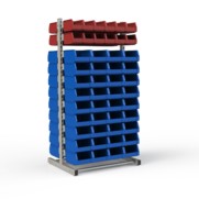 Стеллаж 2-х сторонний №106 (1835 х 950 х 760) мм