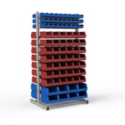 Стеллаж 2-х сторонний №139 (1835 х 950 х 760) мм