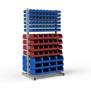 Стеллаж 2-х сторонний №148 (1835 х 950 х 760) мм