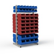 Стеллаж 2-х сторонний №159 (1835 х 950 х 760) мм