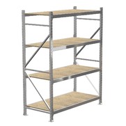 Стеллаж СГ Профи 3000х1800х600, 4 яруса, ДСП