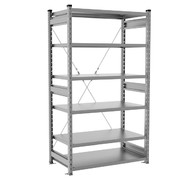 Стеллаж оцинкованный СТ-031 1855x1066x800,  полки 6 шт.