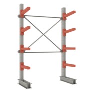 Стеллаж консольный СТ 062 2500x1682x830 4 яруса