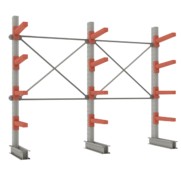 Стеллаж консольный металлический СТ 062 2500х3364х830