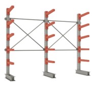 Стеллаж консольный СТ 062 2500х3364х830 5 ярусов