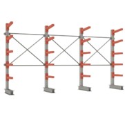 Стеллаж консольный металлический СТ 062 2500х5046х670