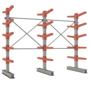 Стеллаж консольный двухсторонный  СТ 062 2500x3364x1400