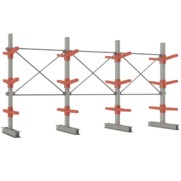 Стеллаж консольный двухсторонный СТ 062 2500x5046х1400