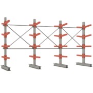 Стеллаж консольный двухсторонный СТ 062 2500x5046х1400