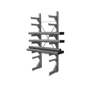 Стеллаж консольный односторонний 4000x1860x1148