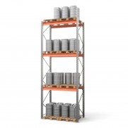 Стеллаж фронтальный (4500х2200х1100 мм)