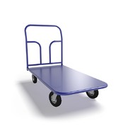 Платформенная тележка ТП 3 (г/п 300 кг, 1000x600 мм, колеса пневматические 270 мм)